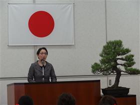 佐伯県医療センター好生館看護部長の祝辞